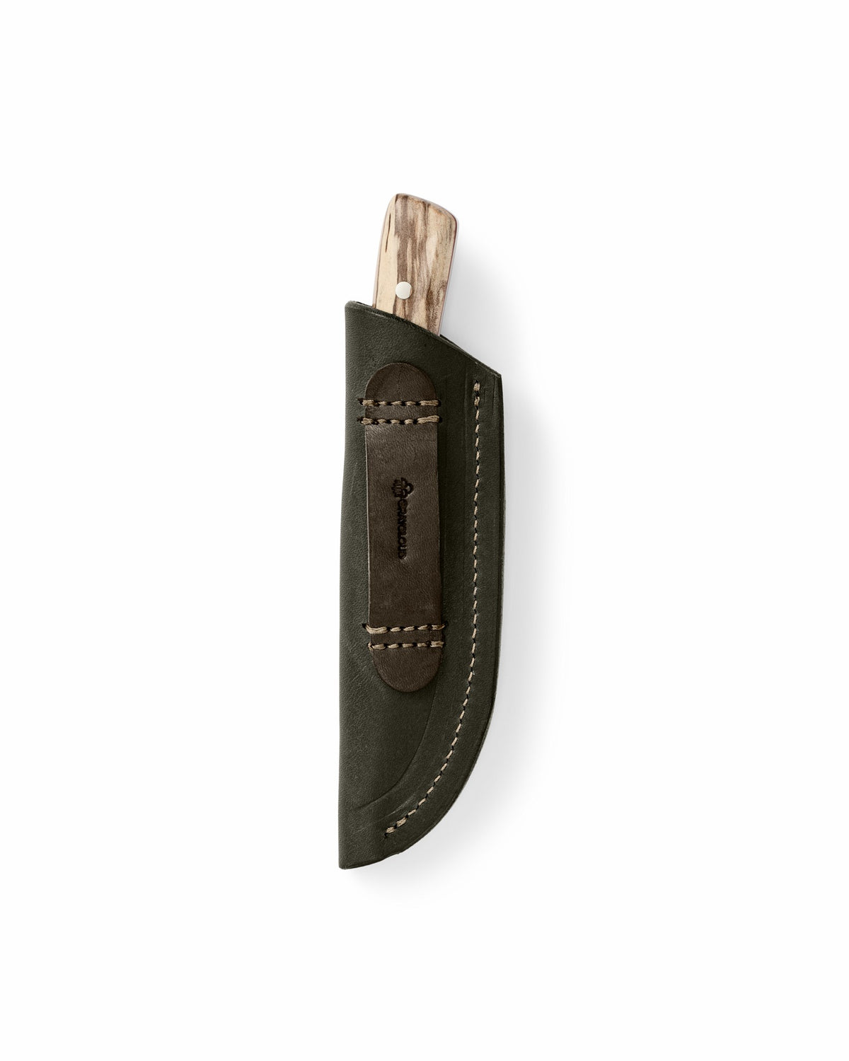 Filson Classic / Graycloud Tracker Knife - Spalted Alder / Leopardwood