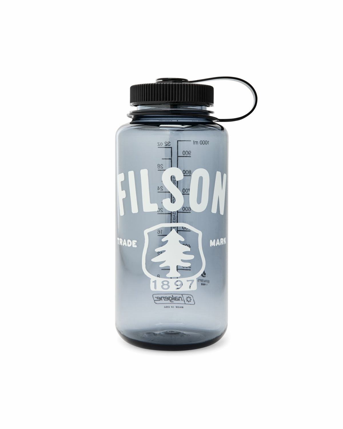 Filson Latest / Tree Graphic Nalgene Bottle - Smoke Gray
