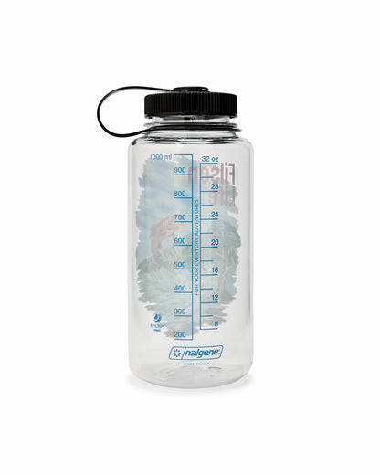 Filson Signature / Fishing Graphic Nalgene Bottle - Clear