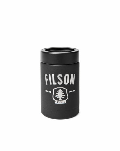 Filson Signature / Tree Graphic Can Cooler 12-oz - Black
