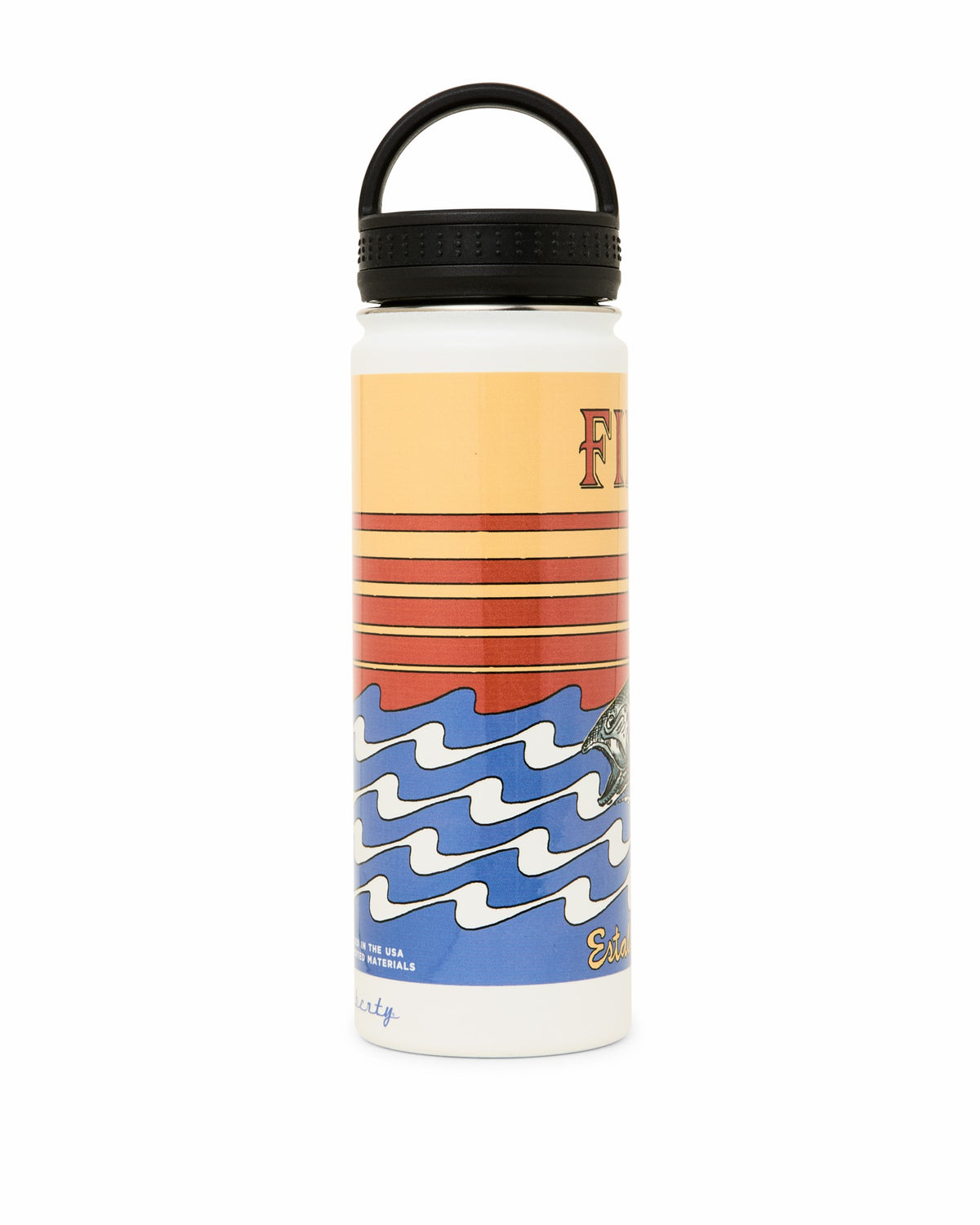Filson Hot Sale / Insulated Water Bottle - White / Dusk Fish