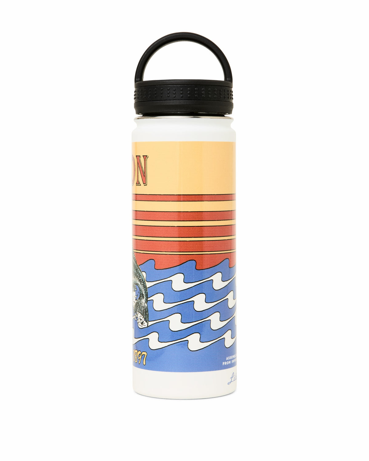 Filson Hot Sale / Insulated Water Bottle - White / Dusk Fish