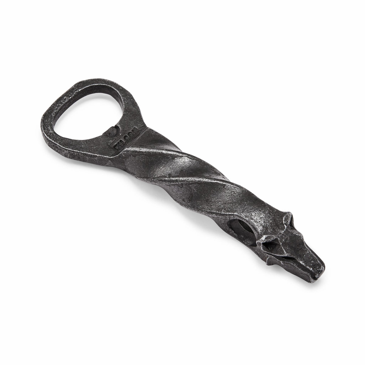 Filson Everyday / Handcrafted Bottle Opener — Wolf Head