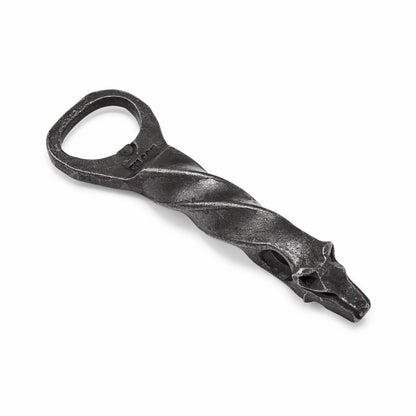 Filson Everyday / Handcrafted Bottle Opener — Wolf Head