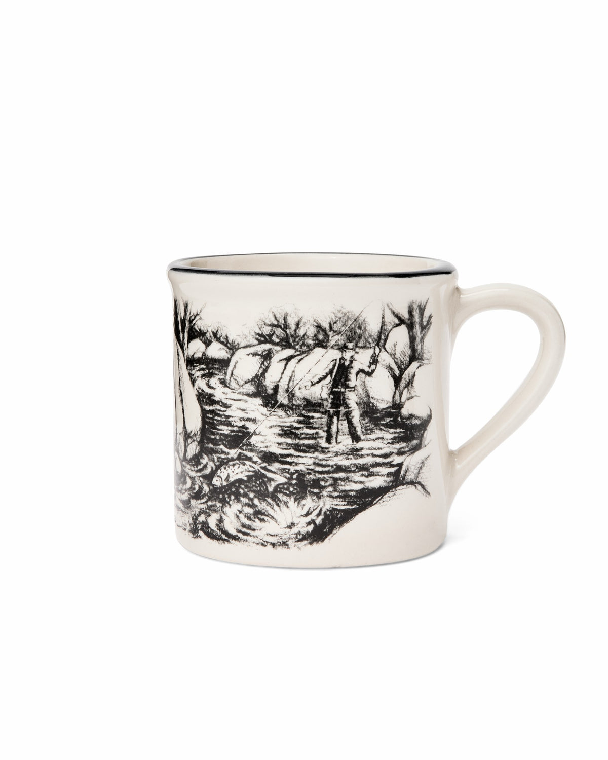 Filson Everyday / Stoneware Mug - Natural / Bears