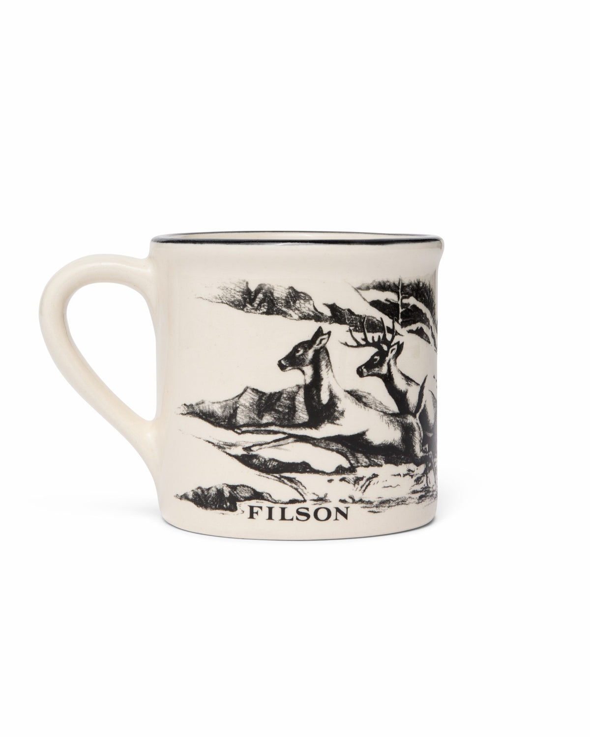 Filson Classic / Stoneware Mug - Natural / Deer