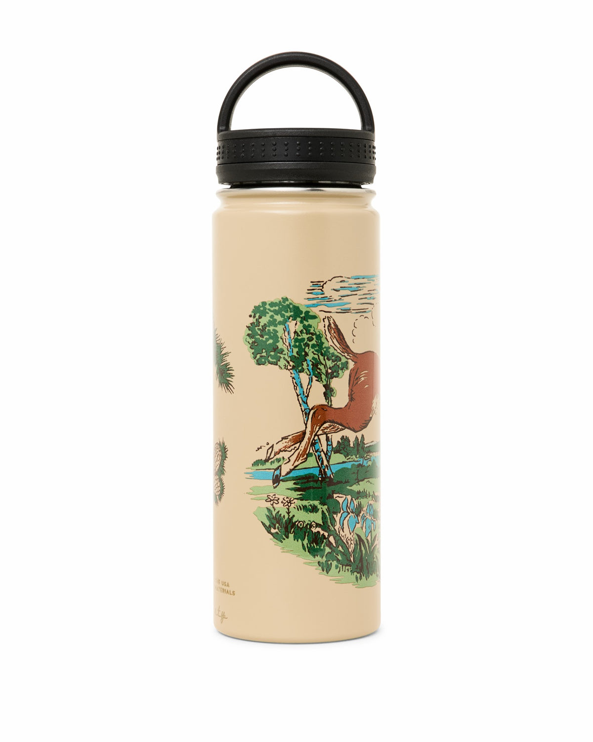Filson Quality / Insulated Water Bottle - Sandstone / Deer Leap