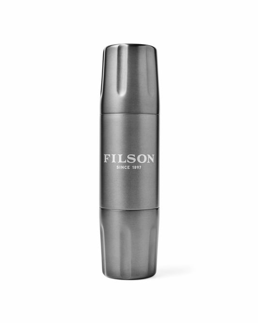 Filson Everyday / High Camp 750ml Firelight Flask - Gunmetal