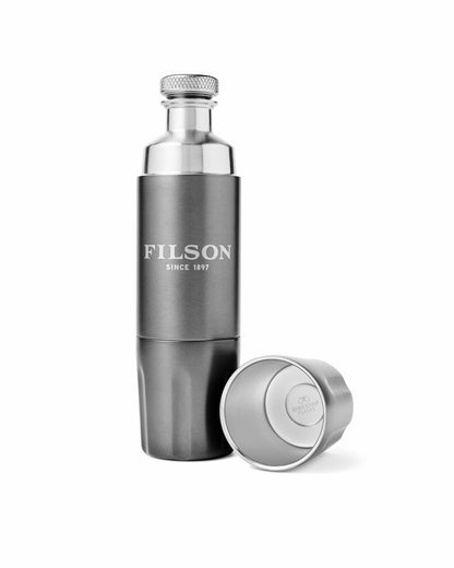 Filson Everyday / High Camp 750ml Firelight Flask - Gunmetal