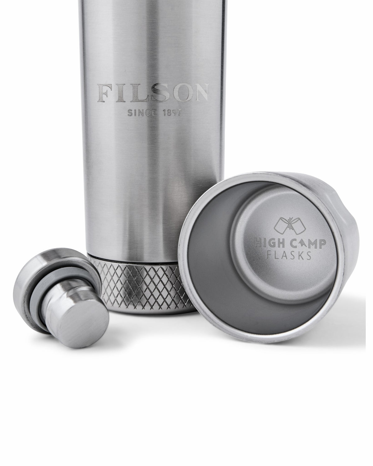 Filson Latest / High Camp 9-oz. Torch Flask - Stainless Steel