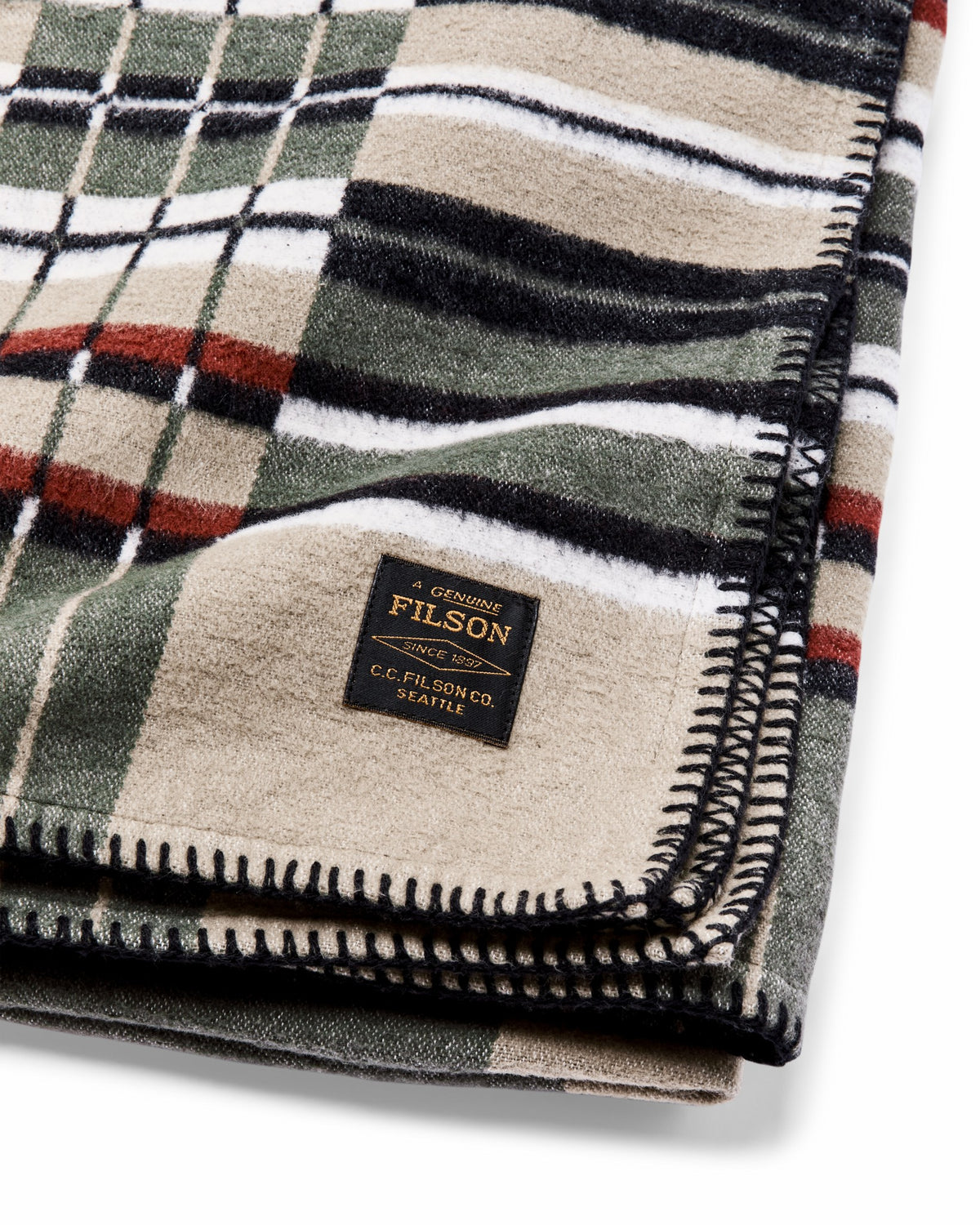 Filson Featured / Longmire Cotton Blanket - Silver Sage
