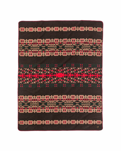 Filson New / Wool-blend Blanket - Brown / Port Multi