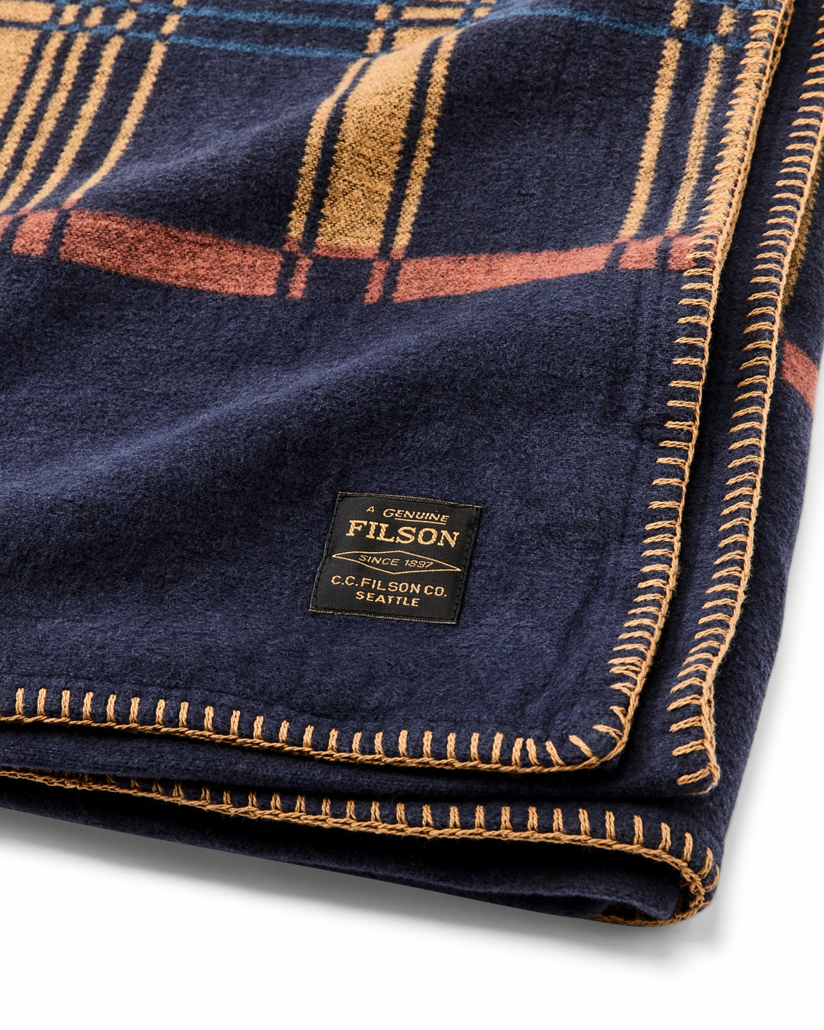 Filson Recommended / Cotton Blanket - Navy / Irondale