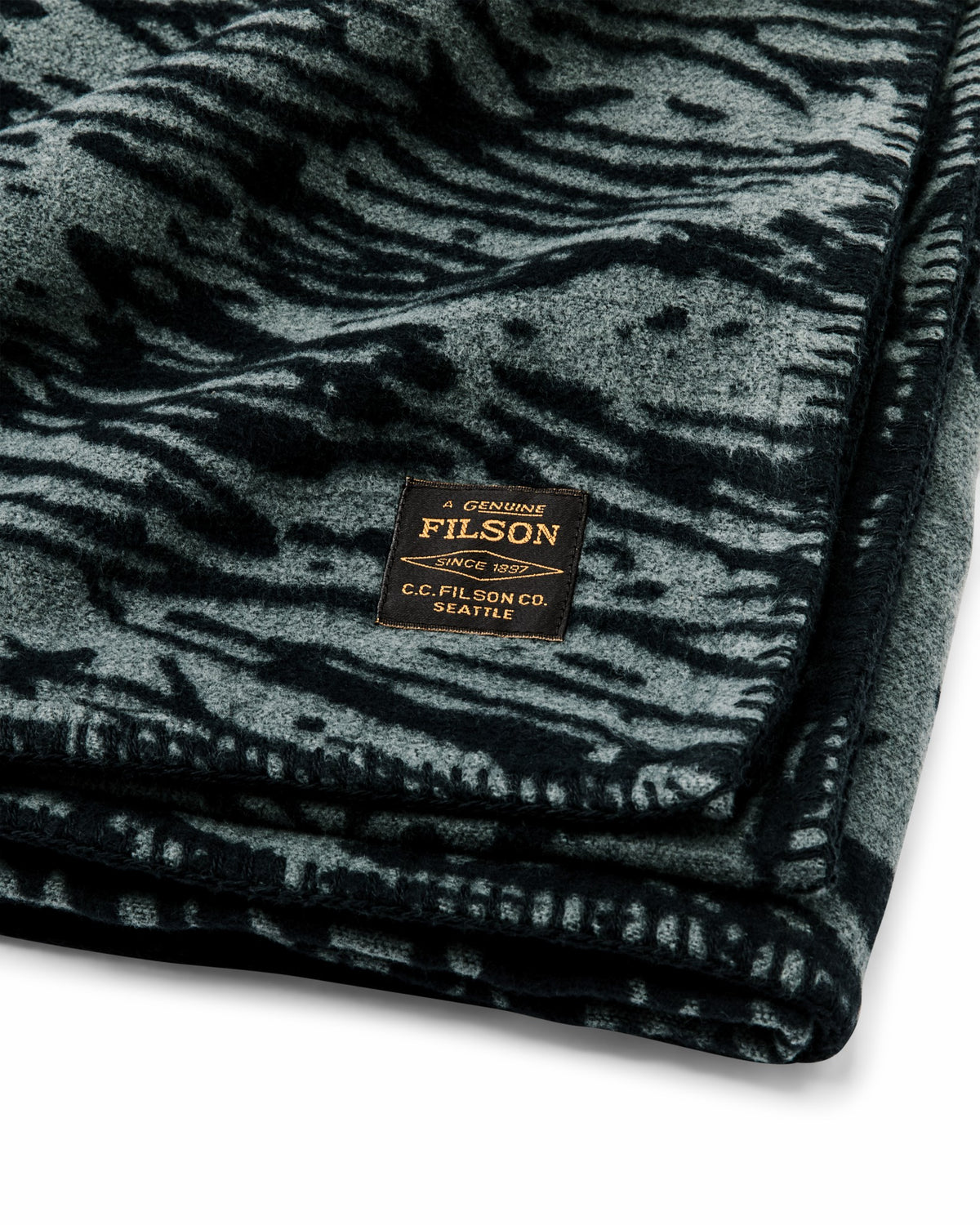 Filson Discount / Cotton Blanket - Balsam Green / Marshlands