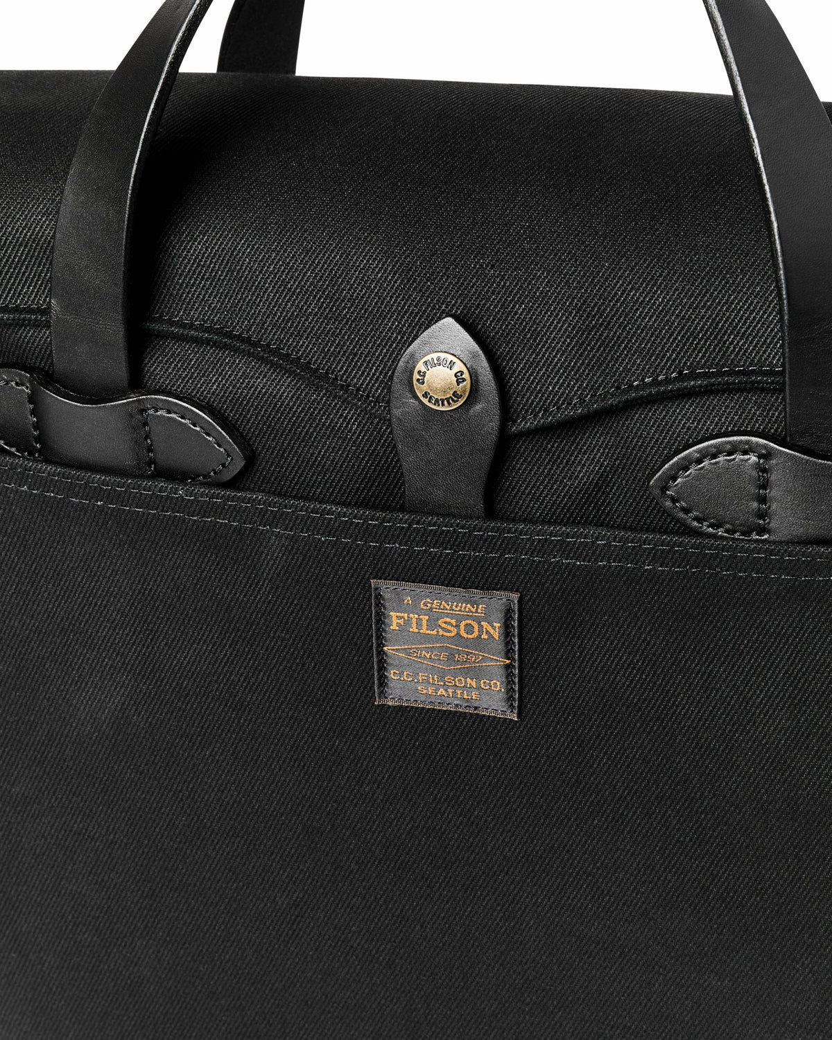 Filson Smart Buy / Rugged Twill Original Briefcase - Black