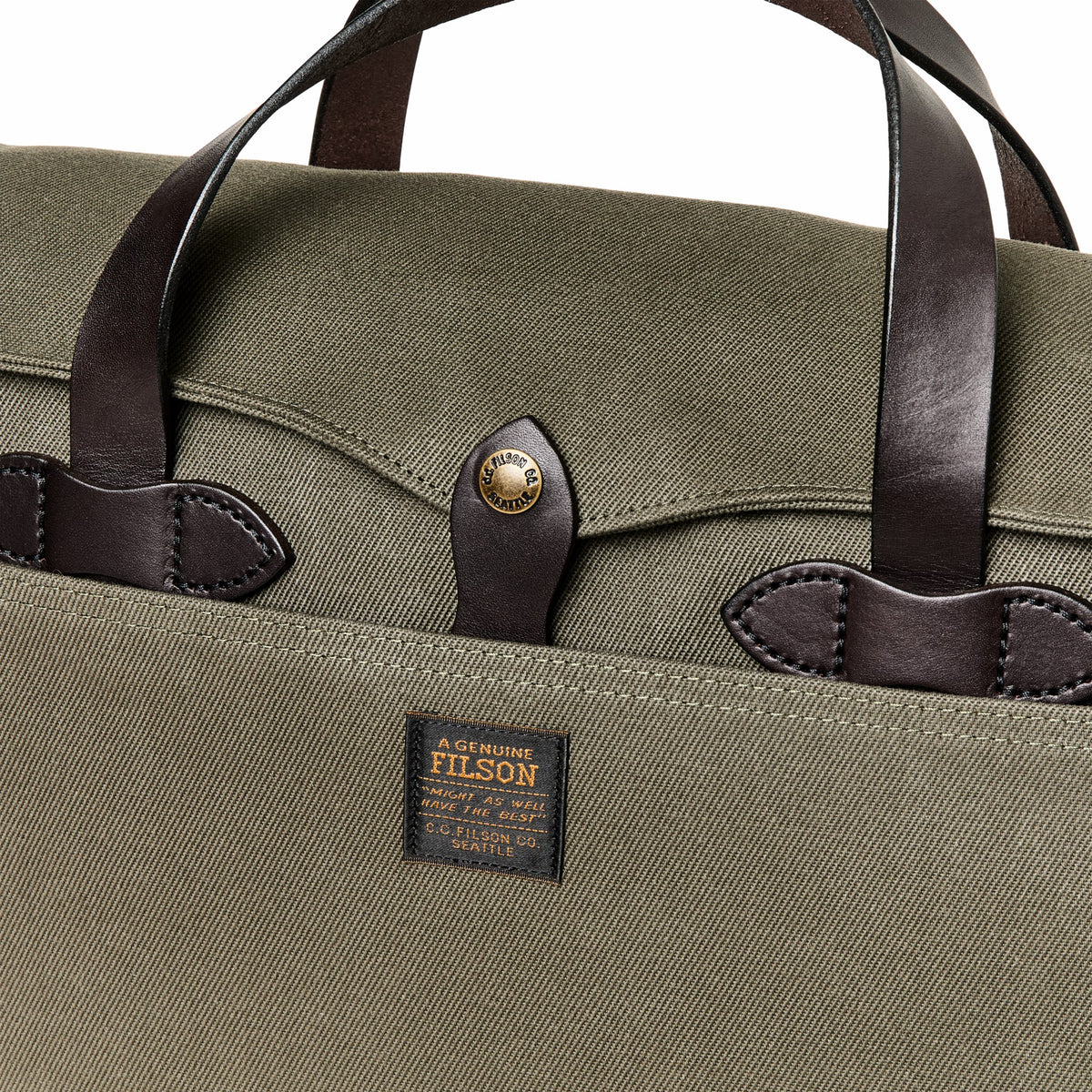 Filson Featured / Rugged Twill Original Briefcase - Otter Green