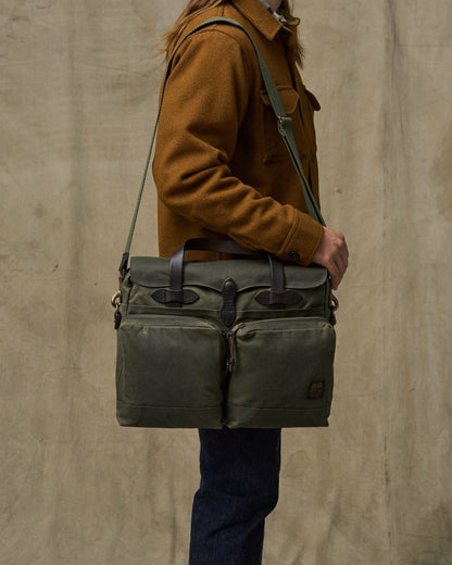 Filson Popular / 24 Hour Tin Cloth Briefcase