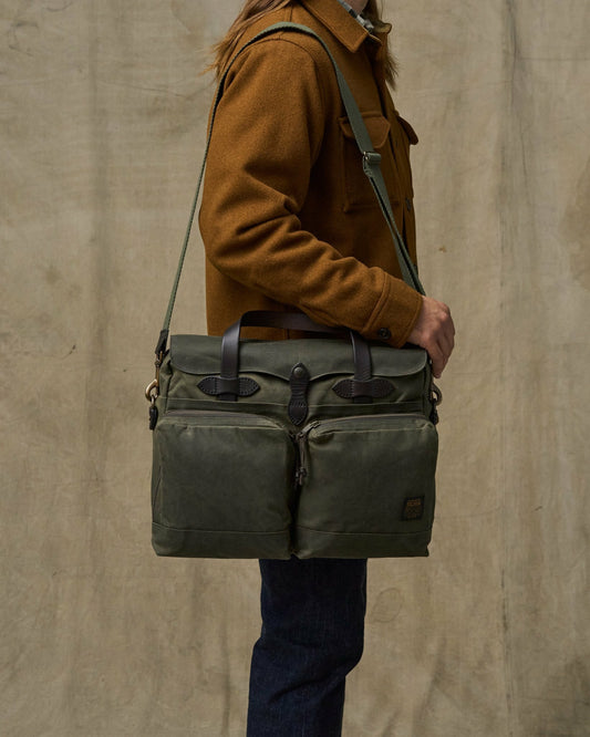 Filson Popular / 24 Hour Tin Cloth Briefcase