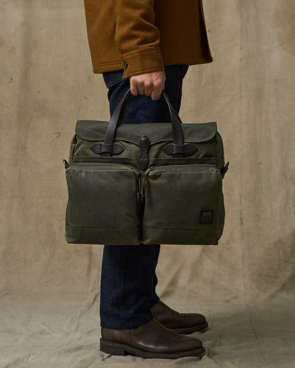 Filson Popular / 24 Hour Tin Cloth Briefcase