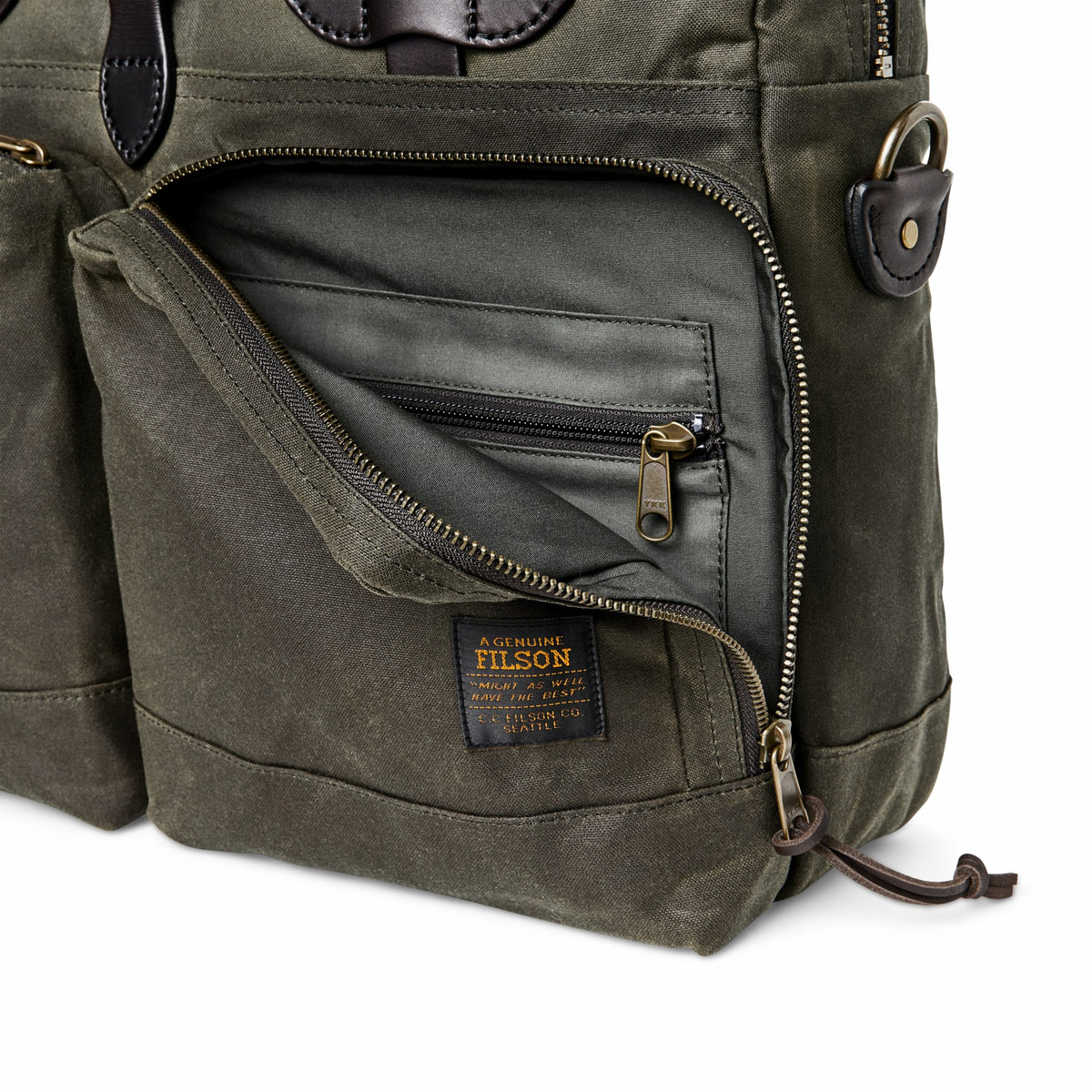 Filson Popular / 24 Hour Tin Cloth Briefcase