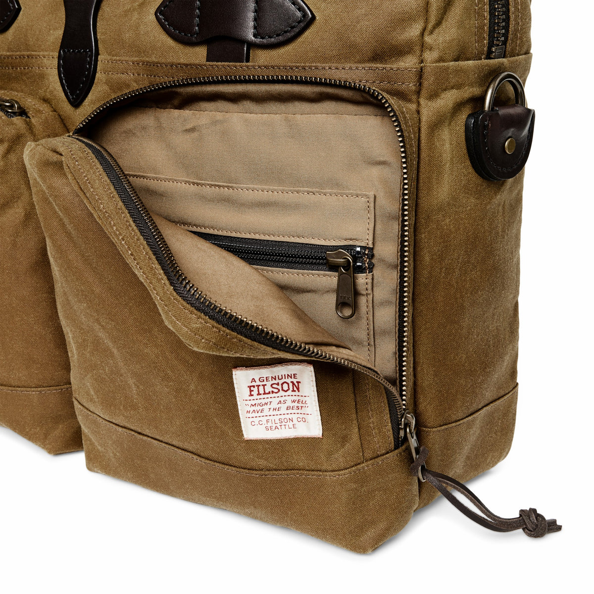 Filson Popular / 24 Hour Tin Cloth Briefcase