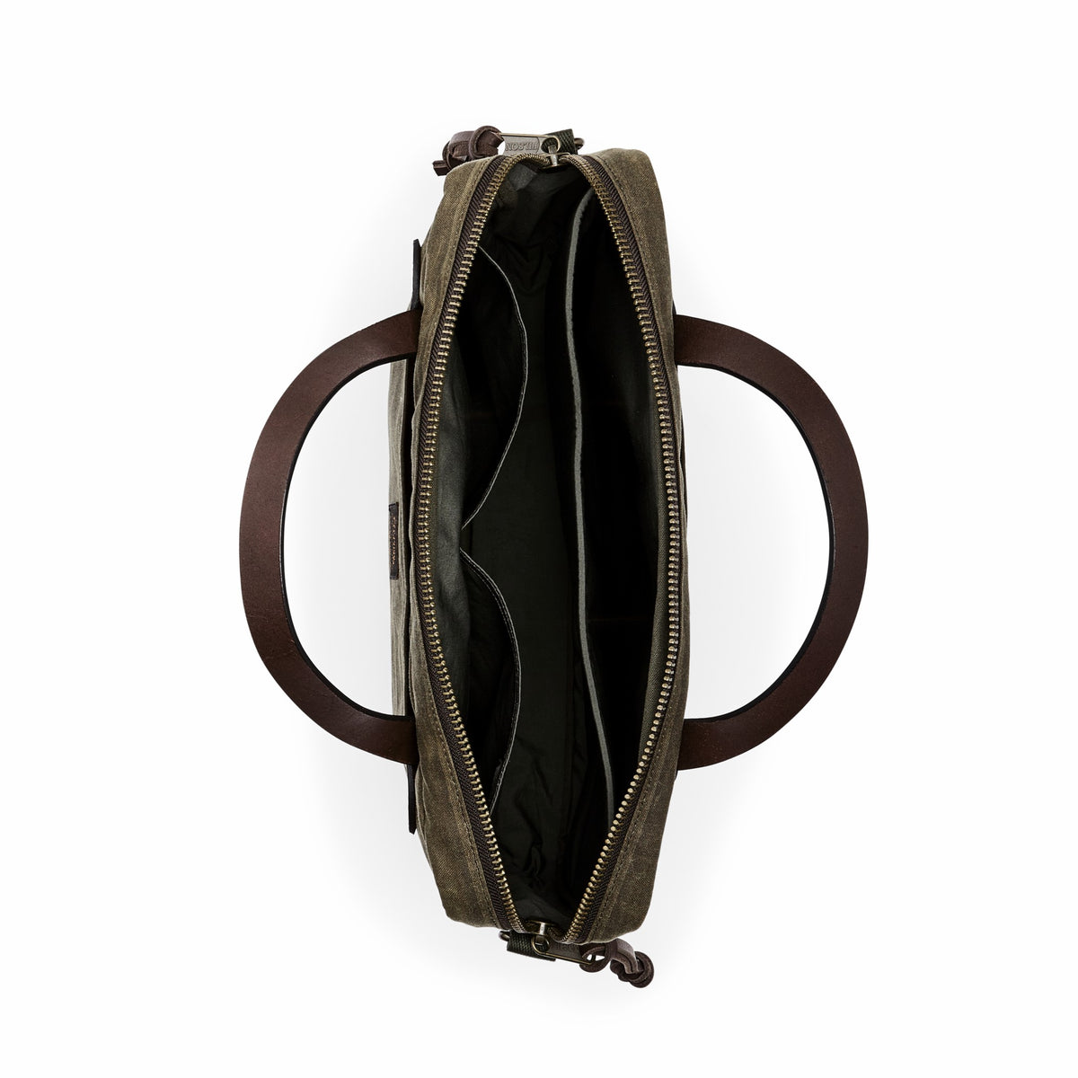 Filson Trending / Tin Cloth Compact Briefcase - Otter Green