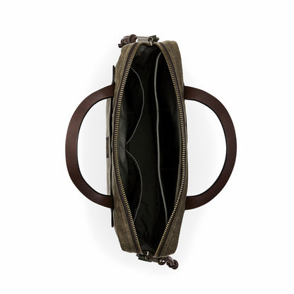 Filson Trending / Tin Cloth Compact Briefcase - Otter Green