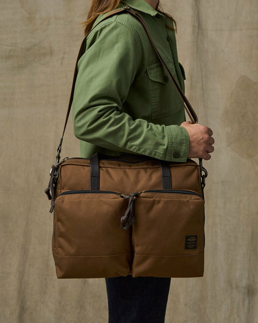 Filson Best Price / Dryden Briefcase - Whiskey