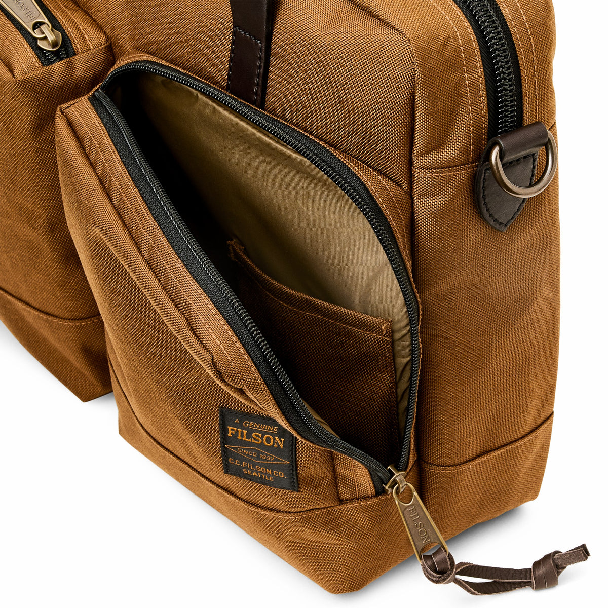 Filson Best Price / Dryden Briefcase - Whiskey