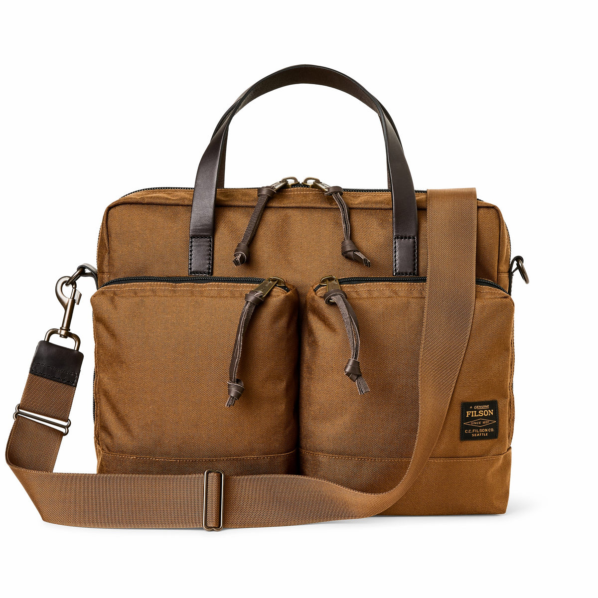 Filson Best Price / Dryden Briefcase - Whiskey