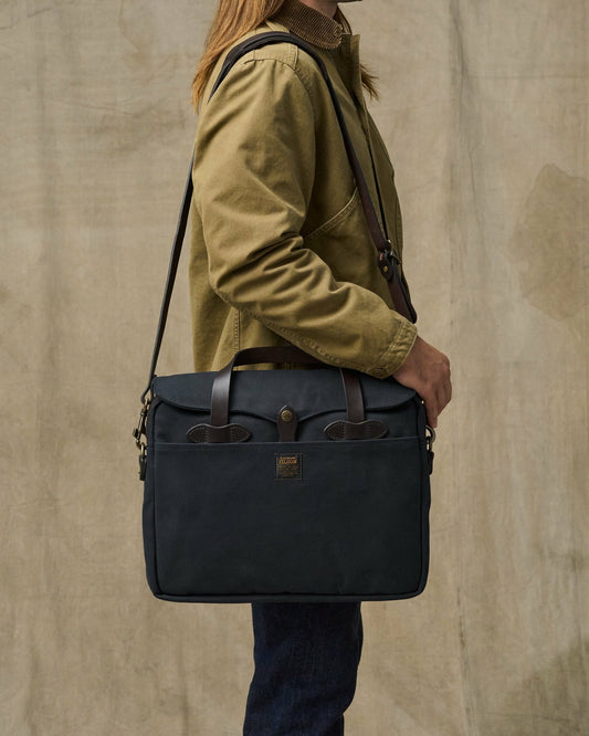 Filson Popular / Rugged Twill Original Briefcase - Navy