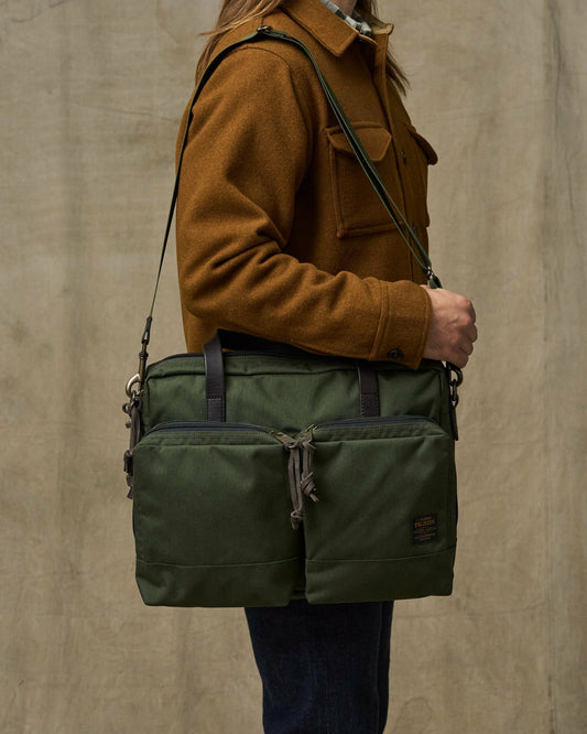 Filson Premium / Dryden Briefcase - Otter Green