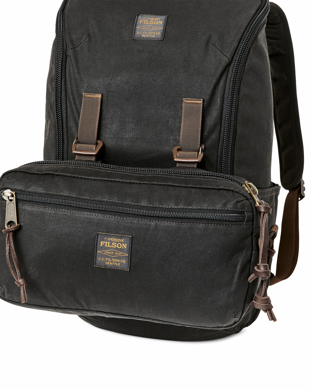 Filson Top Pick / Trapper Creek 28L Backpack - Dark Timber