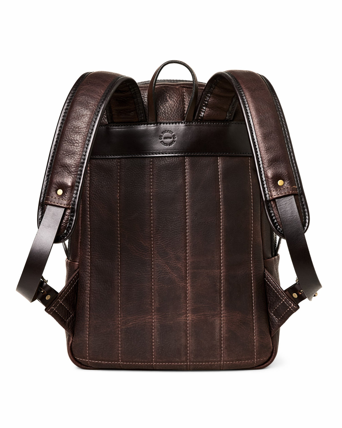 Filson Exclusive / Heritage Leather Journeyman Backpack - Ballard Brown