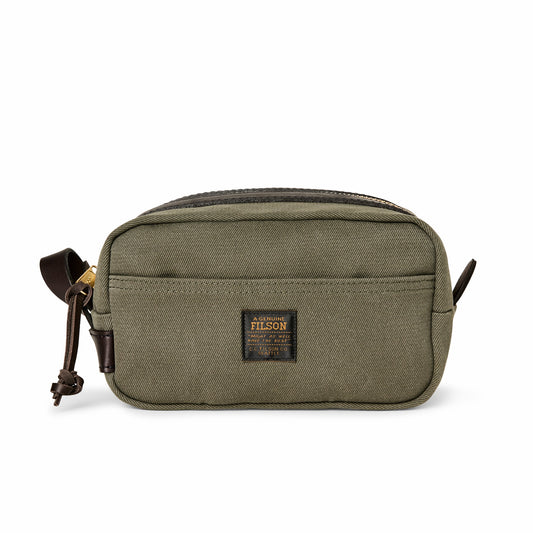 Filson Customer Favorite / Rugged Twill Dopp Kit - Otter Green