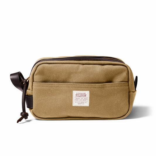Filson Exclusive / Rugged Twill Dopp Kit - Tan