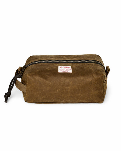 Filson Signature / Tin Cloth Dopp Kit - Dark Tan