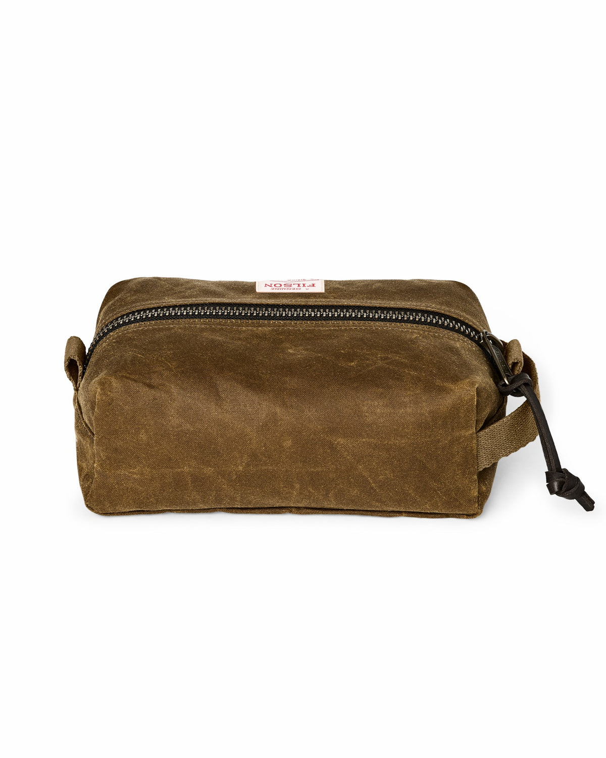 Filson Signature / Tin Cloth Dopp Kit - Dark Tan