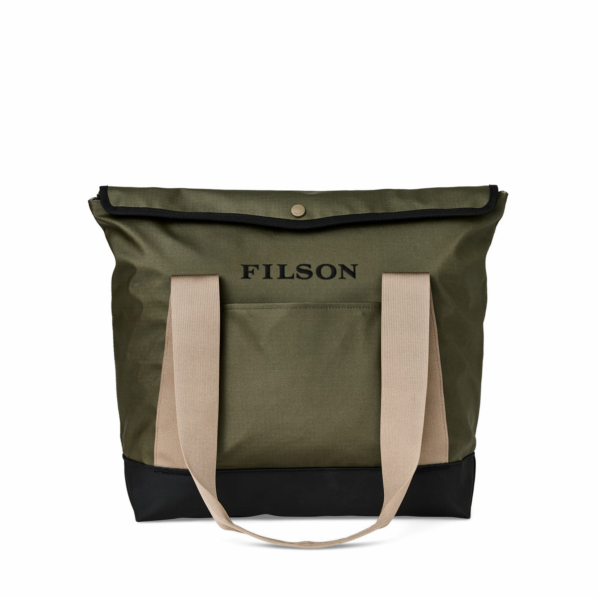 Filson Exclusive / All-weather Tote Bag - Olive / Black / Covert