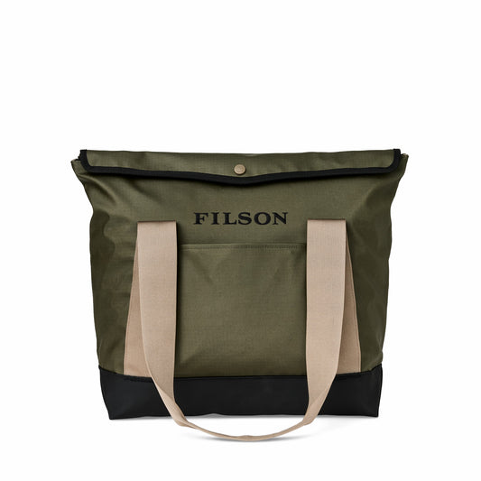 Filson Exclusive / All-weather Tote Bag - Olive / Black / Covert