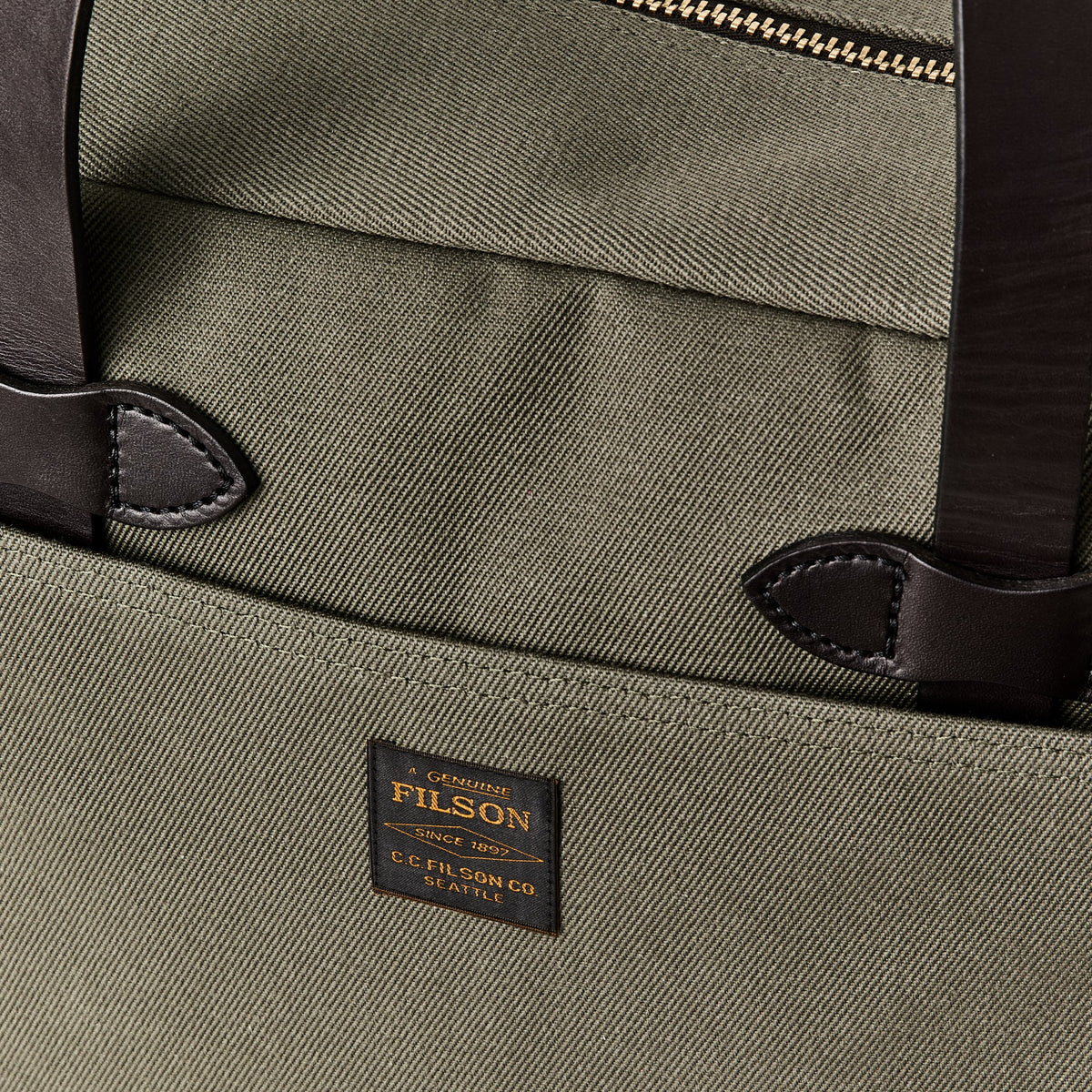Filson Special Offer / Limited Edition Rugged Twill Zippered Tote Bag