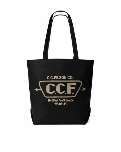 Filson Essential / Seattle Graphic Tote Bag - Black