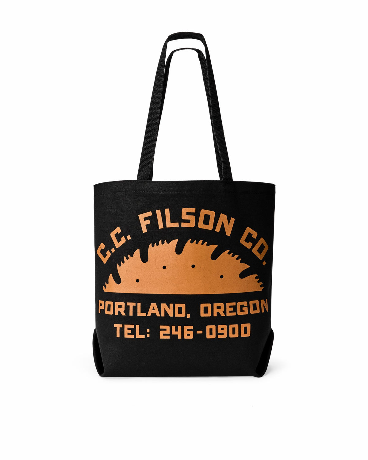 Filson Recommended / Portland Graphic Tote Bag - Black