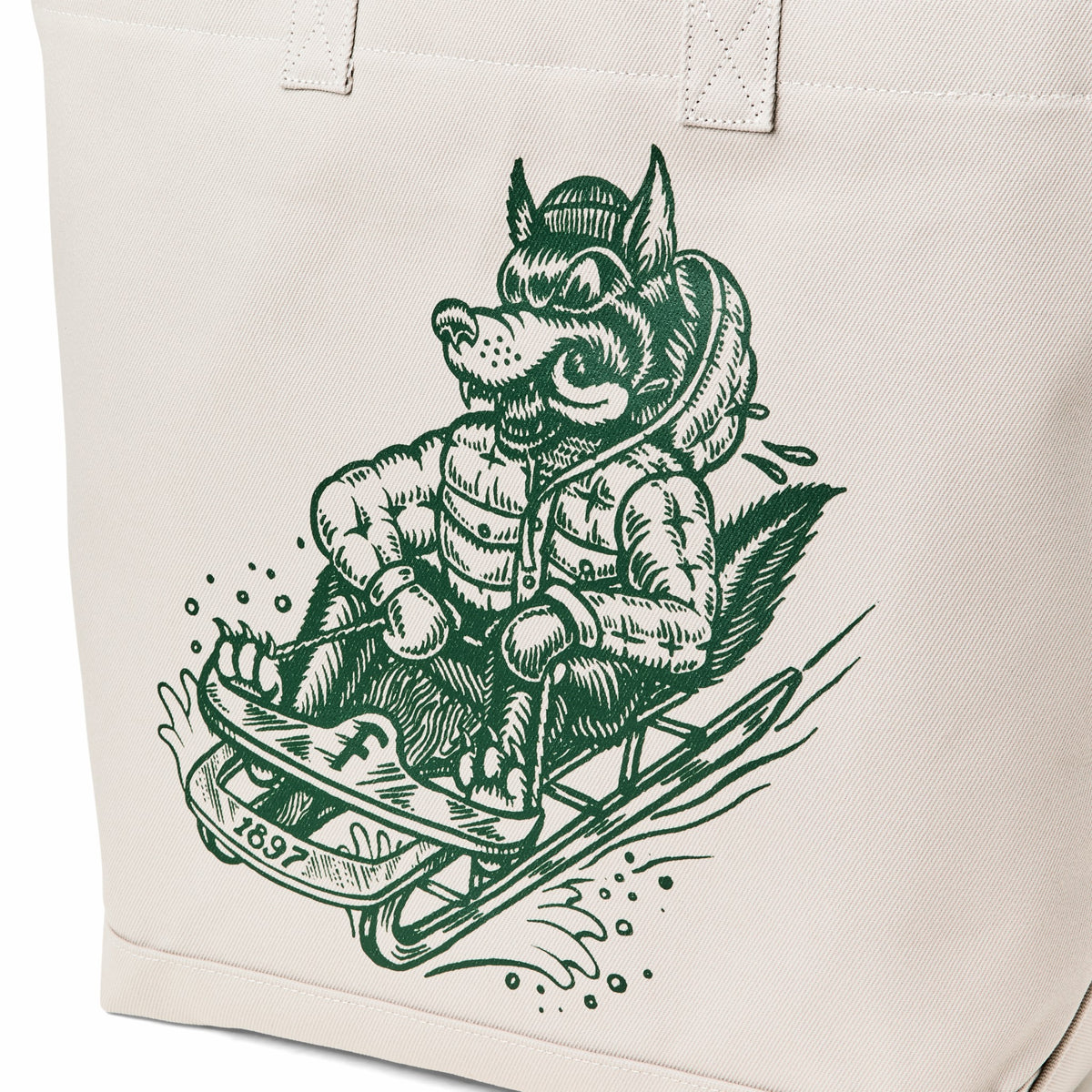 Filson Trusted / Kyler Martz Graphic Utility Tote - Twine / Wolf