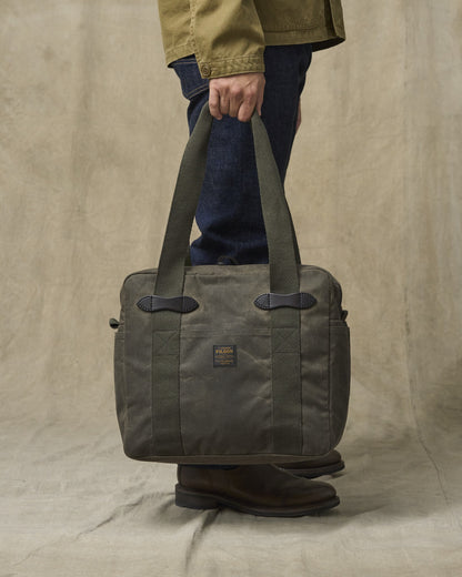 Filson Value / Tin Cloth Zipper Tote Bag