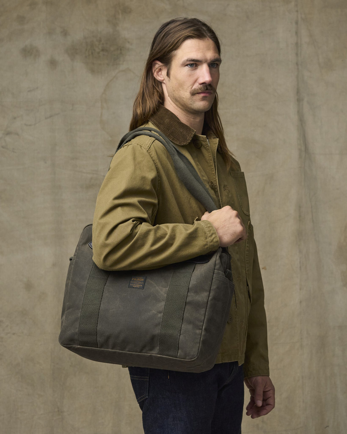Filson Value / Tin Cloth Zipper Tote Bag