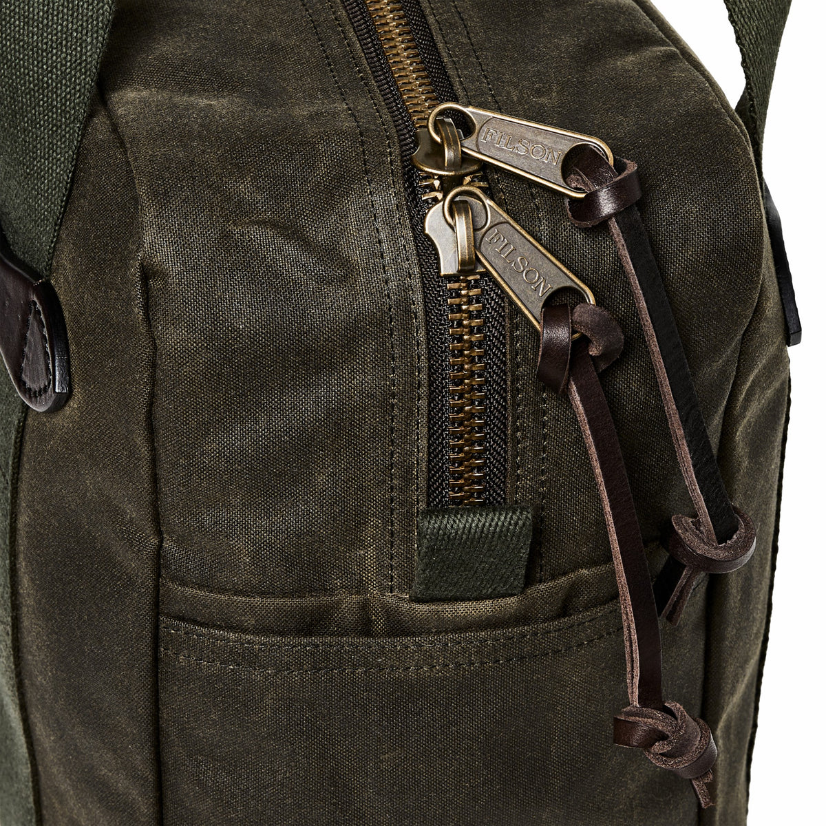 Filson Value / Tin Cloth Zipper Tote Bag