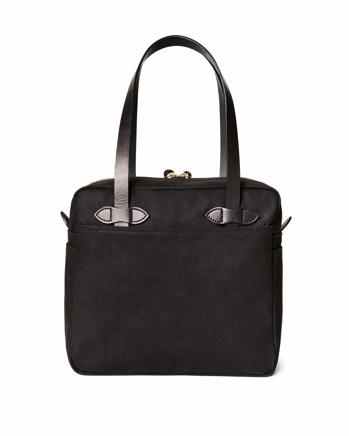 Filson Top Pick / Rugged Twill Zipper Tote Bag - Black