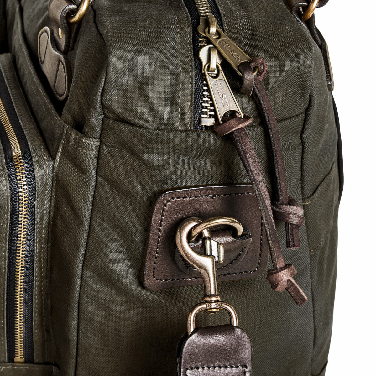 Filson Exclusive / 48 Hour Tin Cloth Duffle Bag - Otter Green