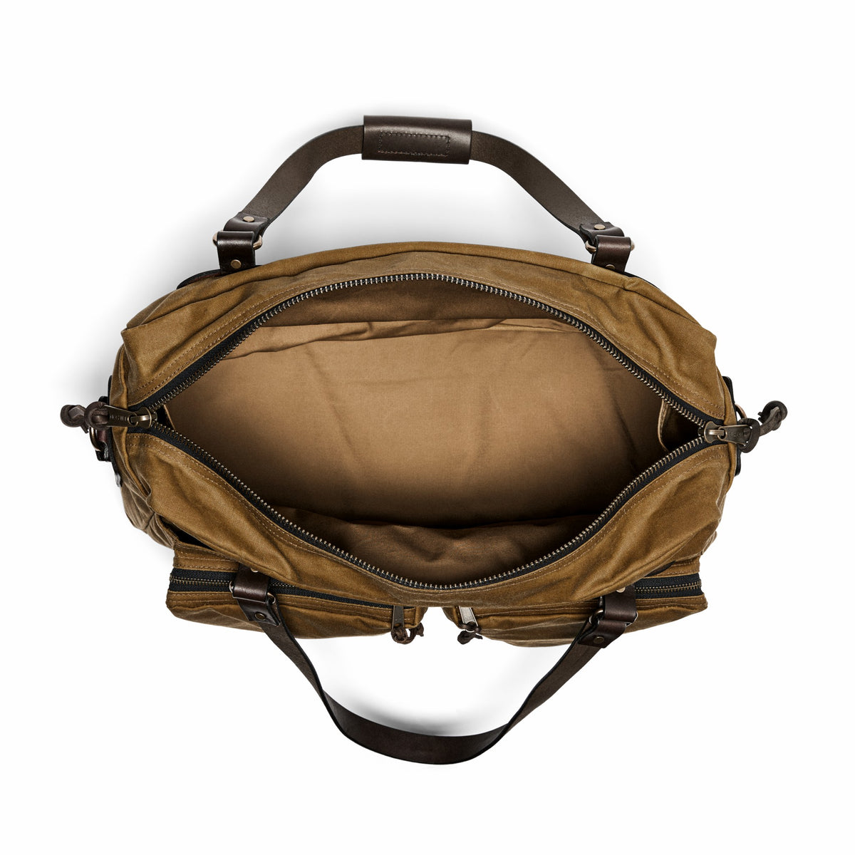Filson Quality / 48 Hour Tin Cloth Duffle Bag - Dark Tan